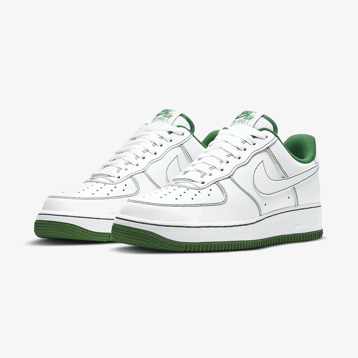 Nike Air Force 1 '07 'Contrast Stitch – White Pine Green'