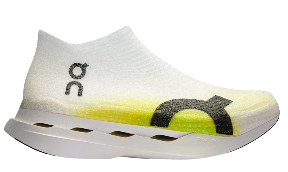On Cloudboom Strike LS "White / Lime"
