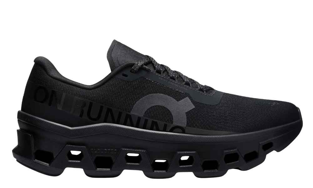ON Cloudmonster 1 "Black Black"
