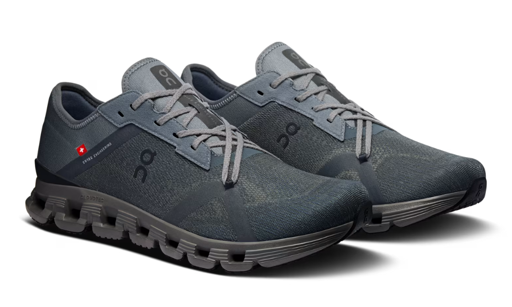 On Cloud X 4 AD 'Stone  Black'
