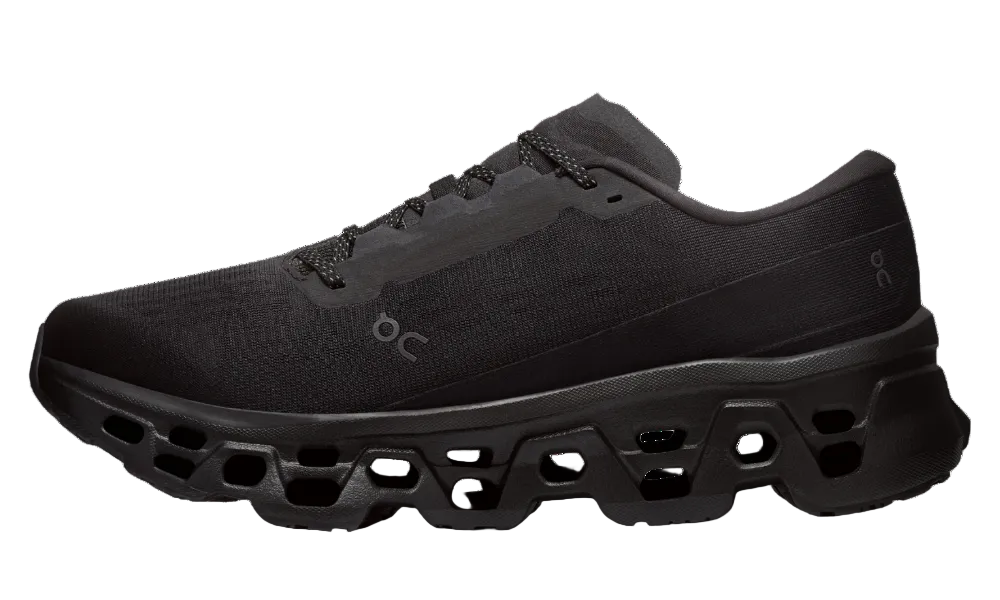 ON Cloudmonster 3 "Black Black"