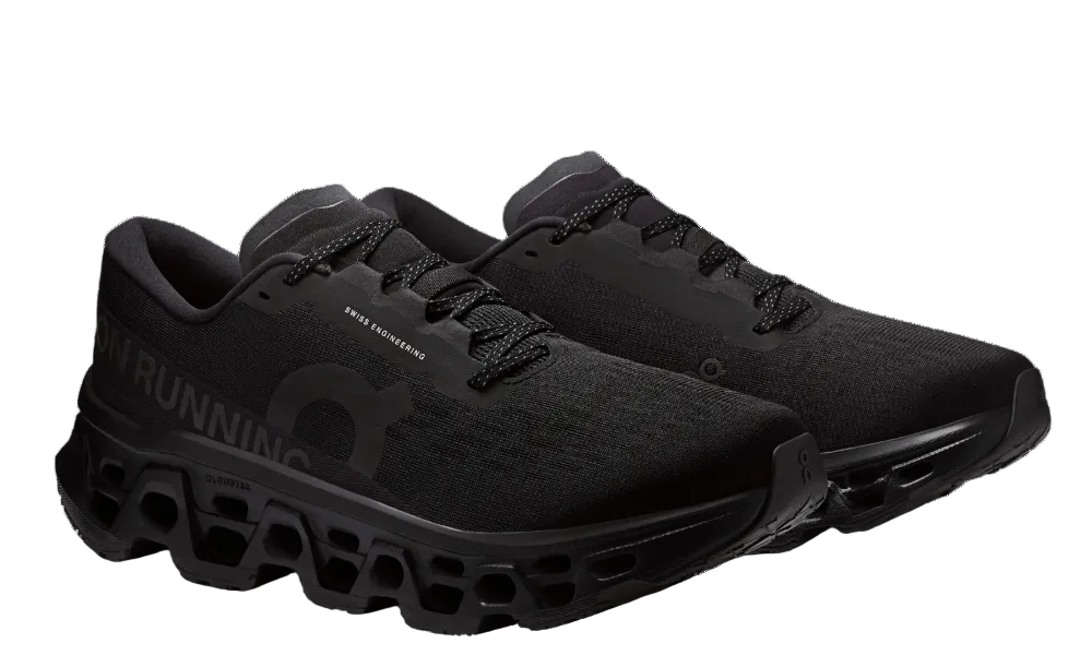 ON Cloudmonster 3 "Black Black"