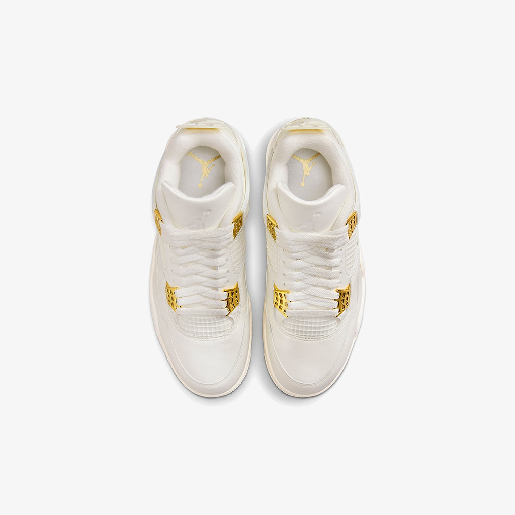 Wmns Air Jordan 4 Retro ‘Metallic Gold’