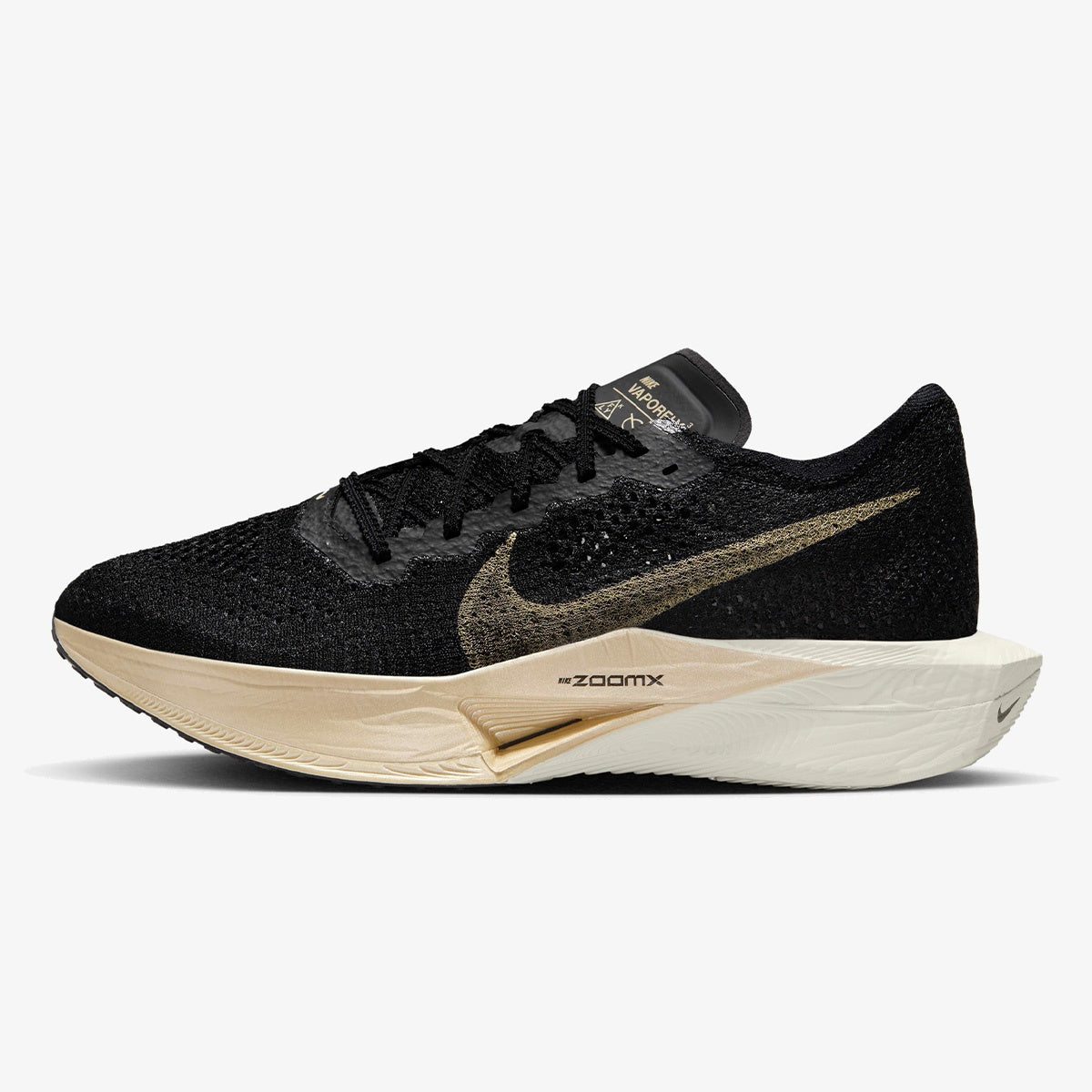 Nike ZoomX VaporFly Next% 3 ‘Black Metallic Gold Grain’