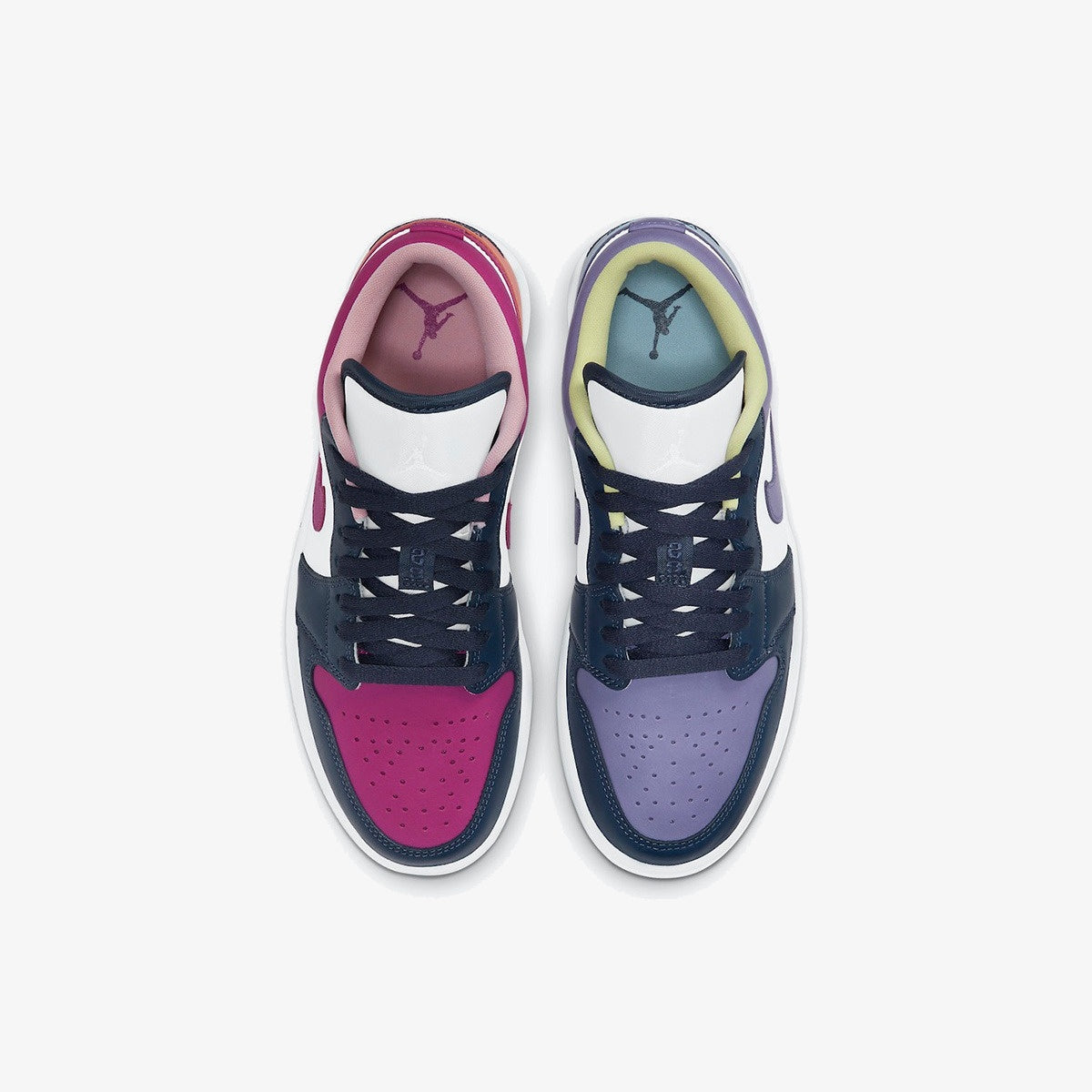 Wmns Air Jordan 1 Low SE ‘Mismatched – Purple Magenta’