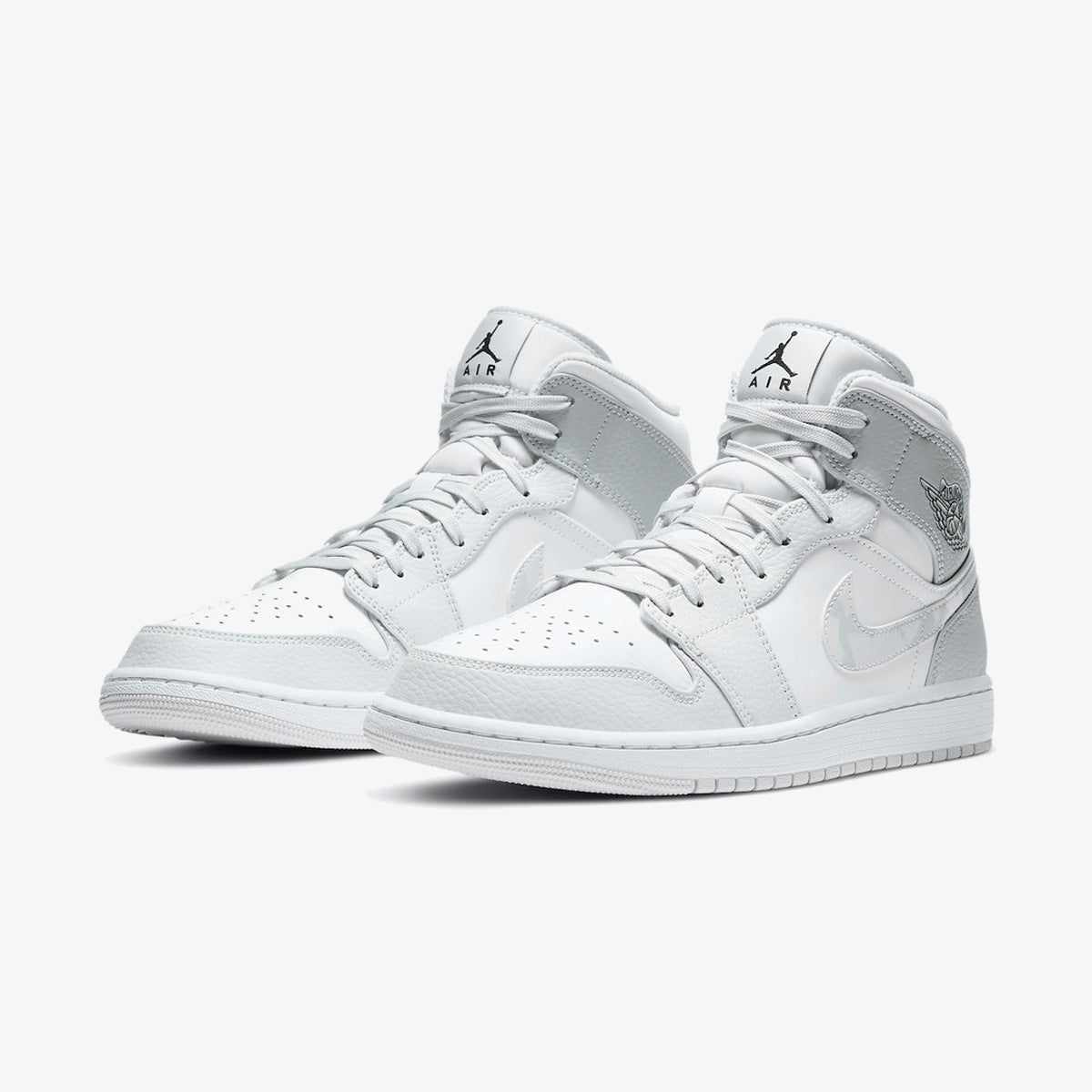 Air Jordan 1 Mid ‘Swoosh Logo – Grey Camo’