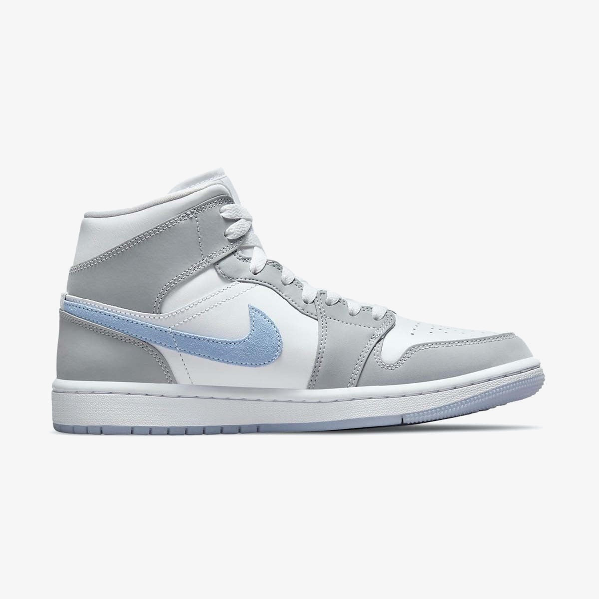 Wmns Air Jordan 1 Mid ‘Wolf Grey Aluminum’