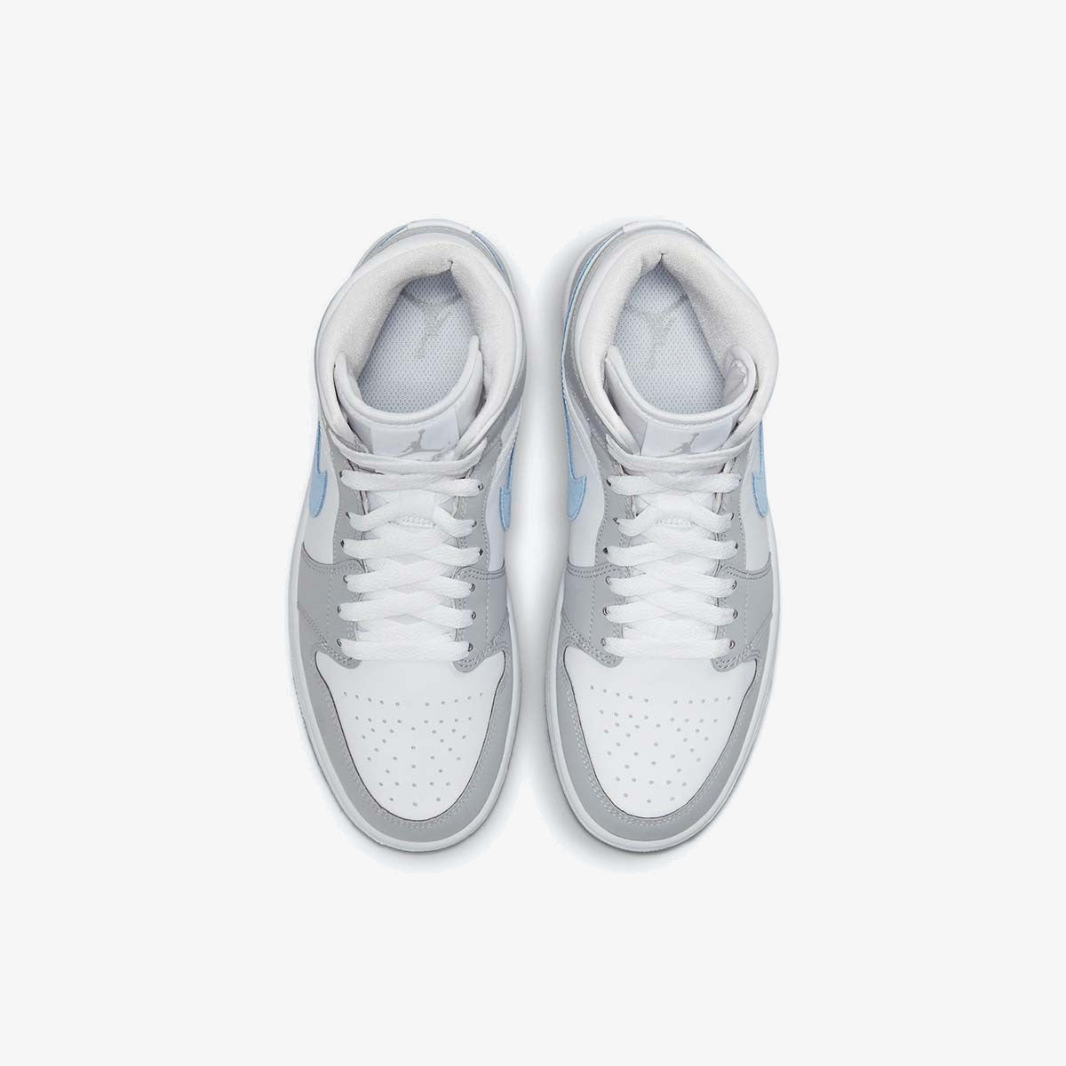 Wmns Air Jordan 1 Mid ‘Wolf Grey Aluminum’