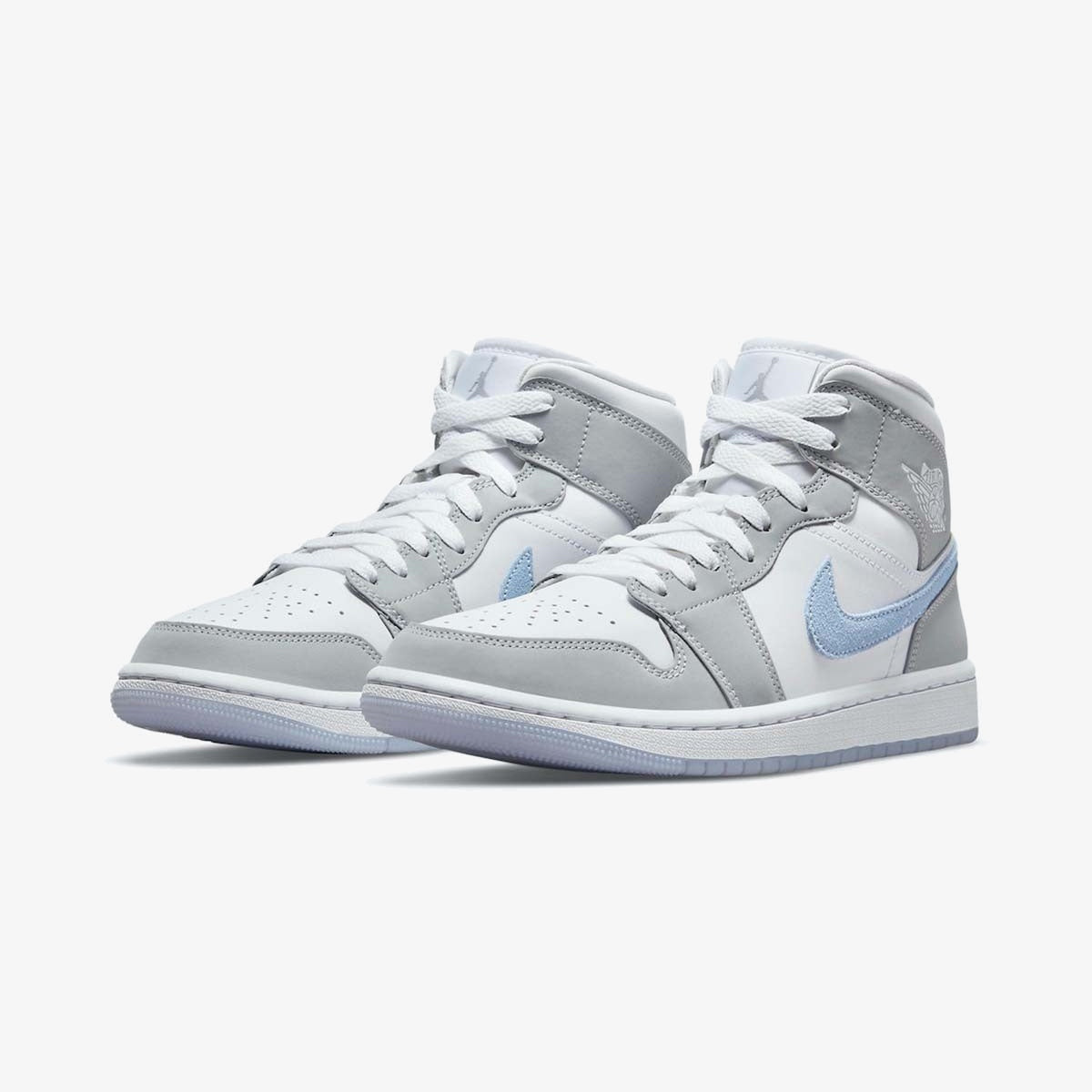 Wmns Air Jordan 1 Mid ‘Wolf Grey Aluminum’