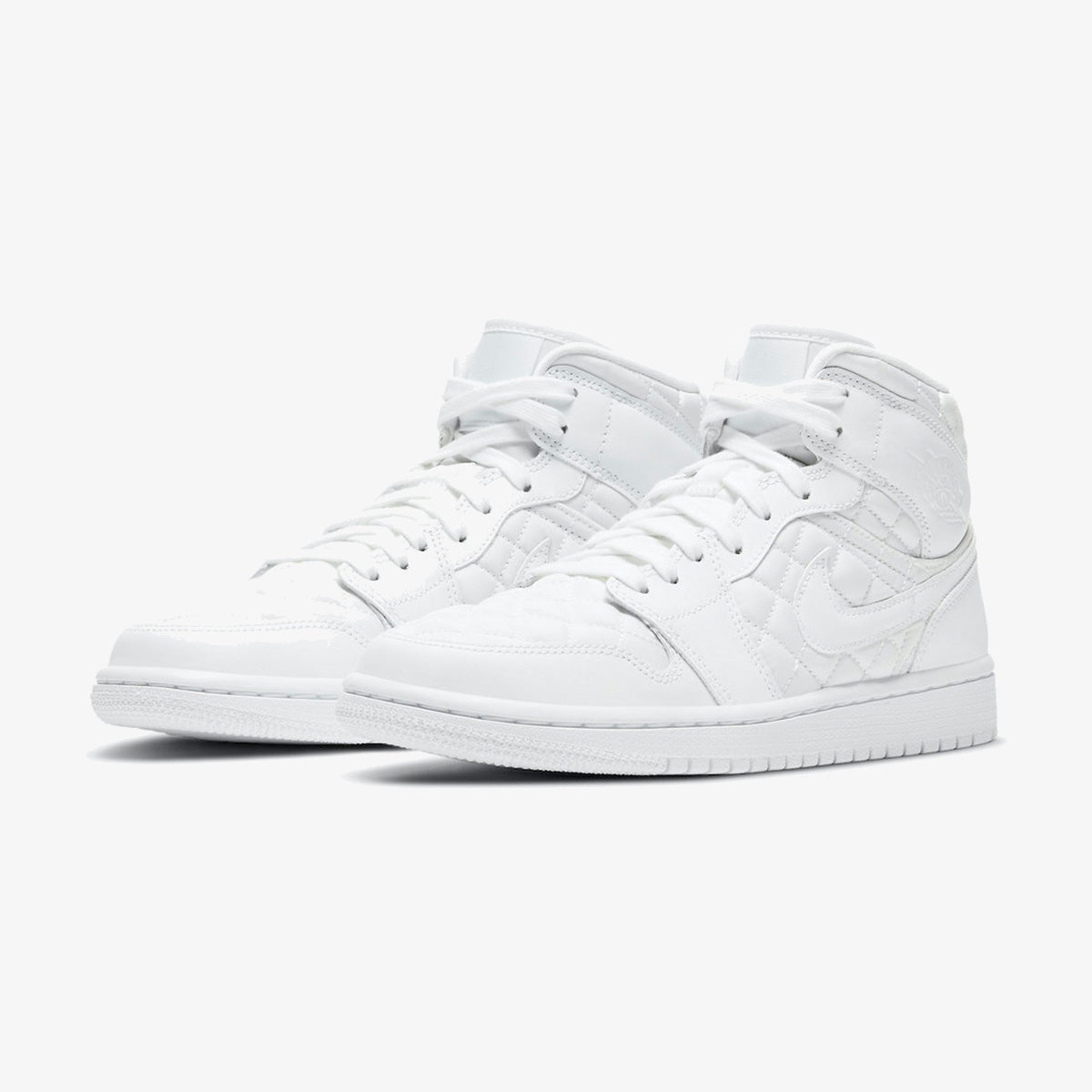 Wmns Air Jordan 1 Mid SE ‘White Quilted’