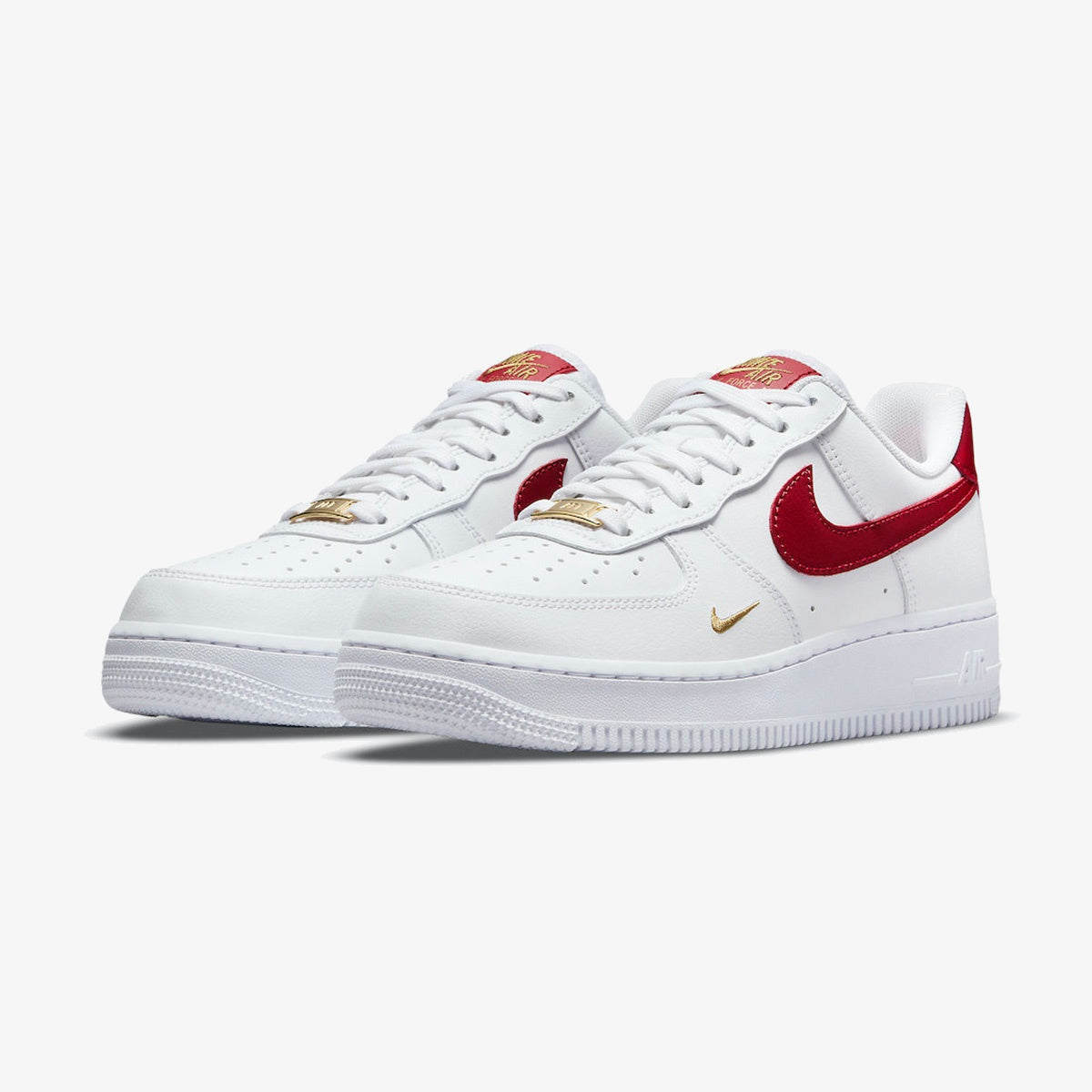 Wmns Nike Air Force 1 Essential Low ‘White Gym Red’