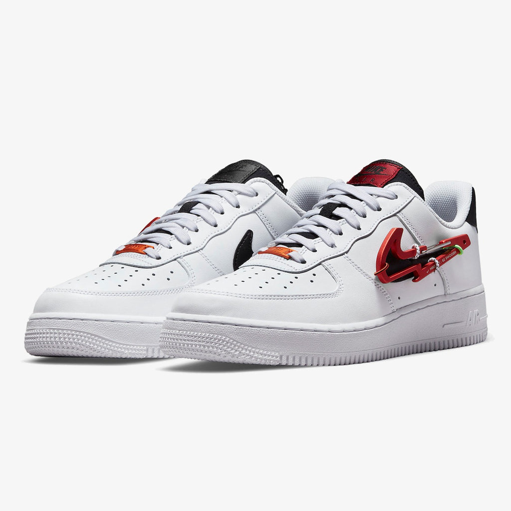 Nike Air Force 1 ’07 Premium ‘Carabiner – White Habanero Red’