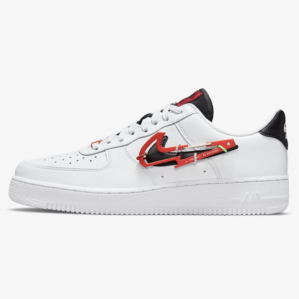 Nike Air Force 1 ’07 Premium ‘Carabiner – White Habanero Red’