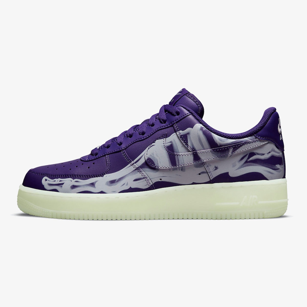Nike Air Force 1 Low ‘Purple Skeleton’