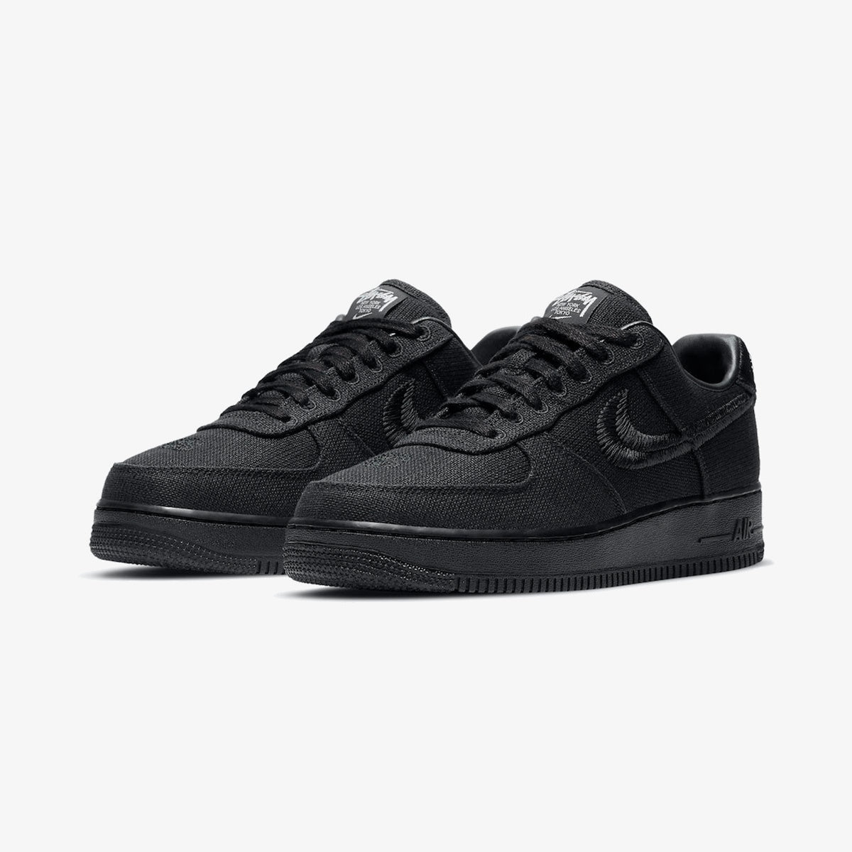 Stussy x Nike Air Force 1 Low ‘Triple Black’