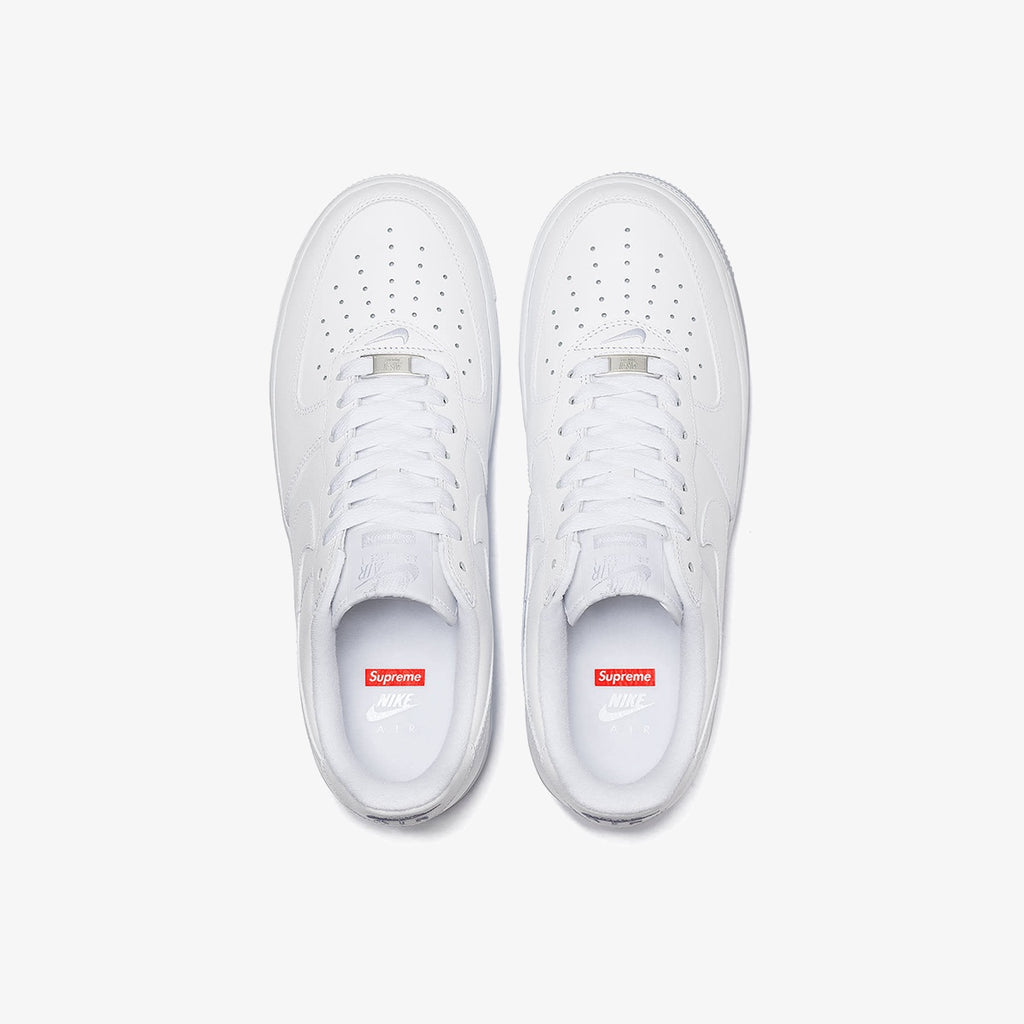 Supreme x Nike Air Force 1 Low ‘Box Logo – White’