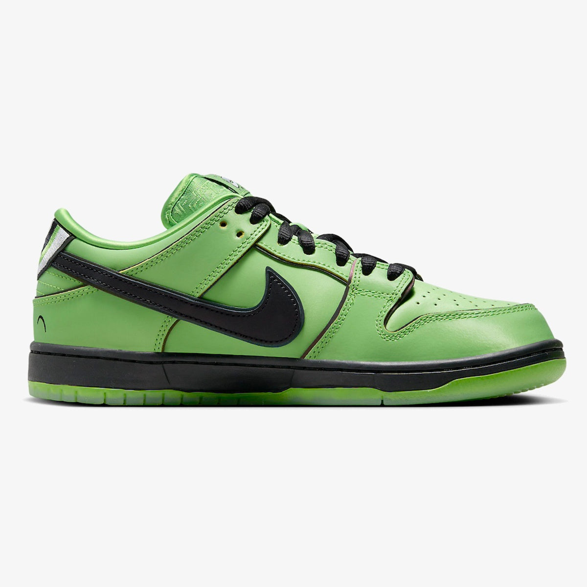 The Powerpuff Girls x Nike Dunk Low Pro SB QS 'Buttercup'