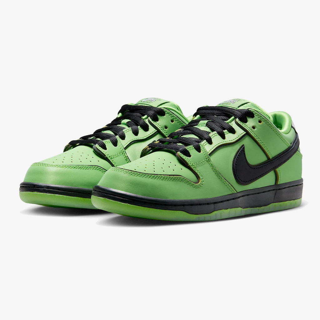 The Powerpuff Girls x Nike Dunk Low Pro SB QS 'Buttercup'