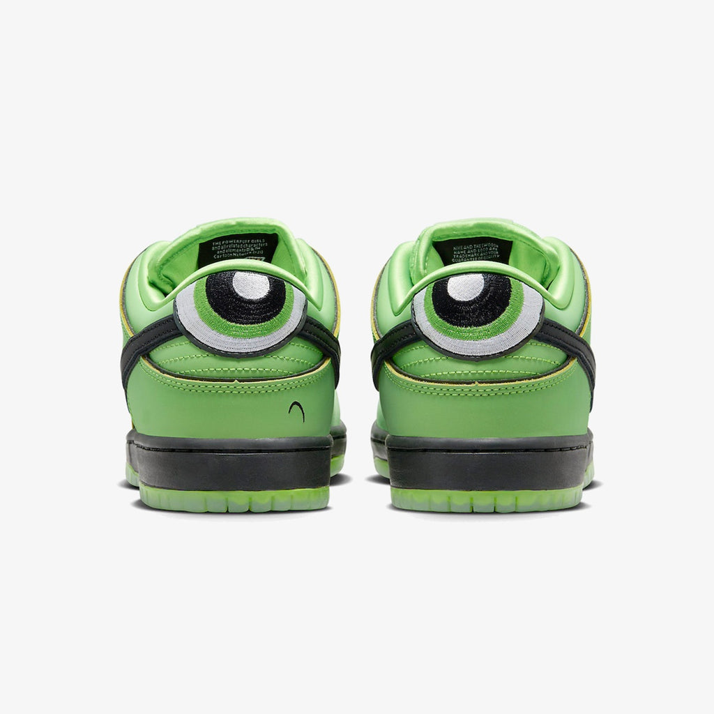 The Powerpuff Girls x Nike Dunk Low Pro SB QS 'Buttercup'