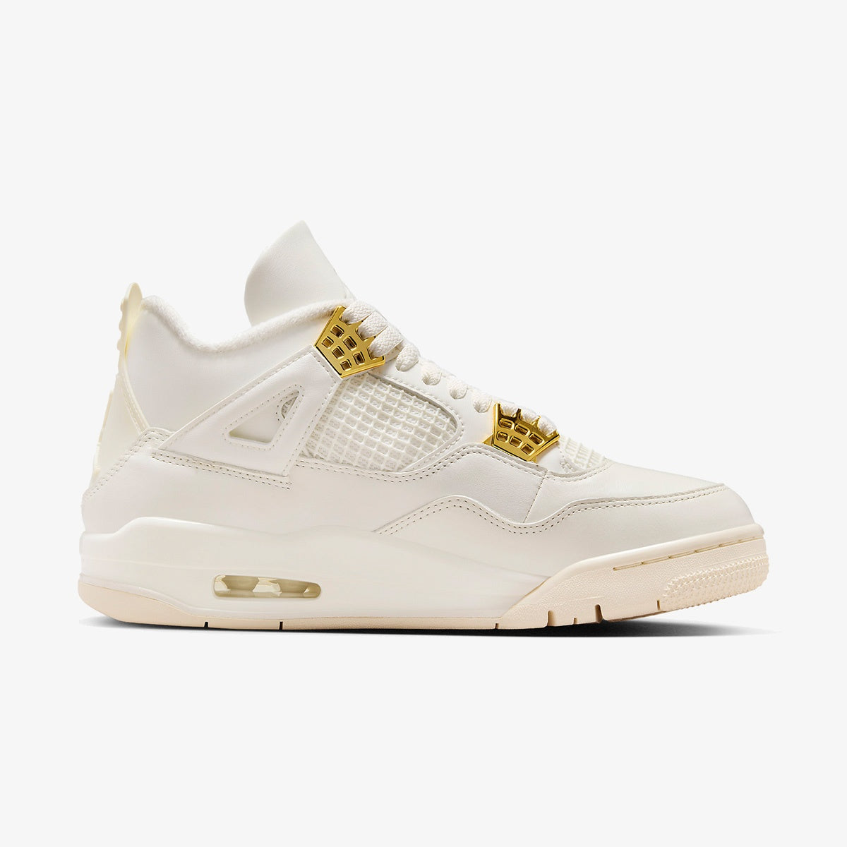 Wmns Air Jordan 4 Retro ‘Metallic Gold’