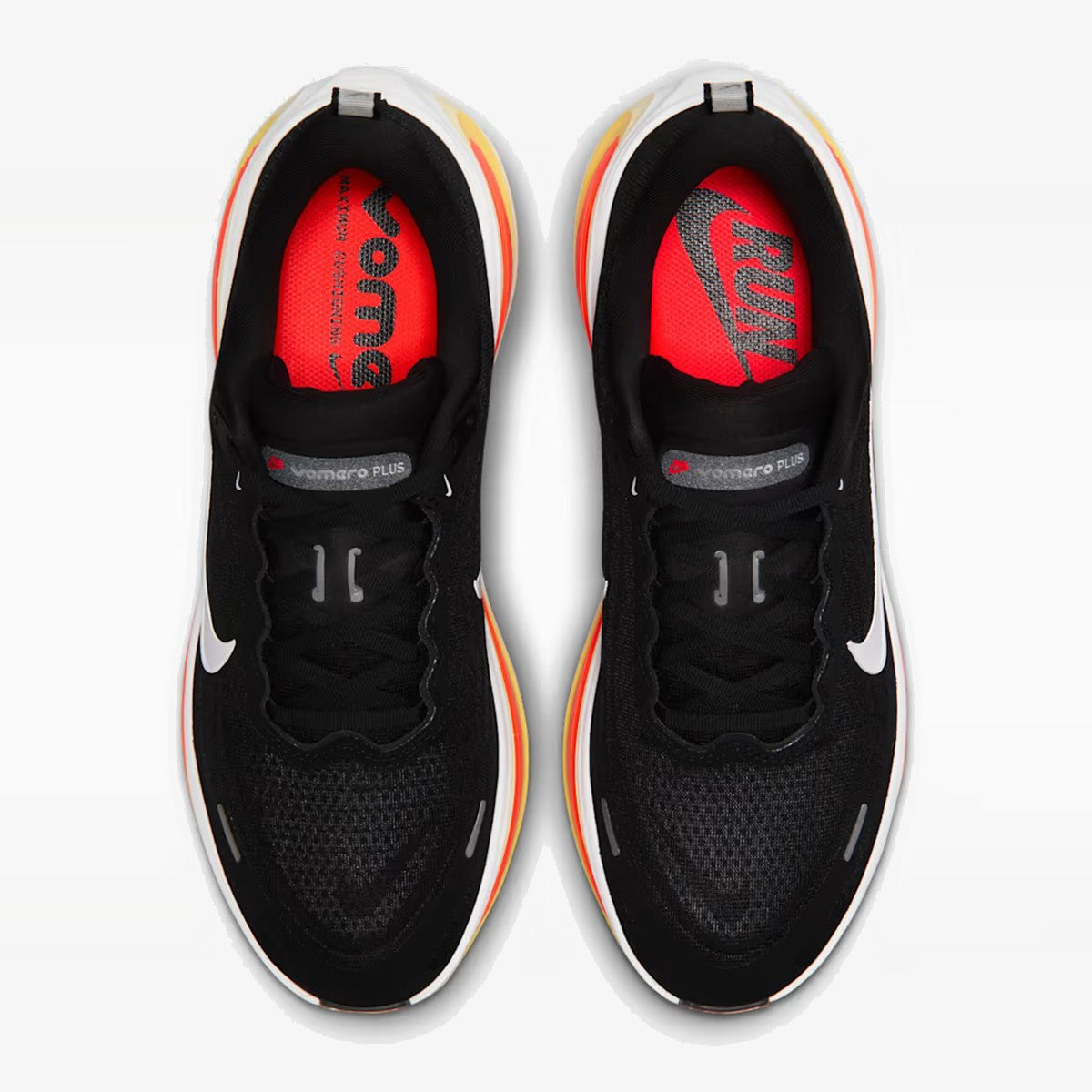 Nike Vomero Plus 'Black Bright Crimson White'