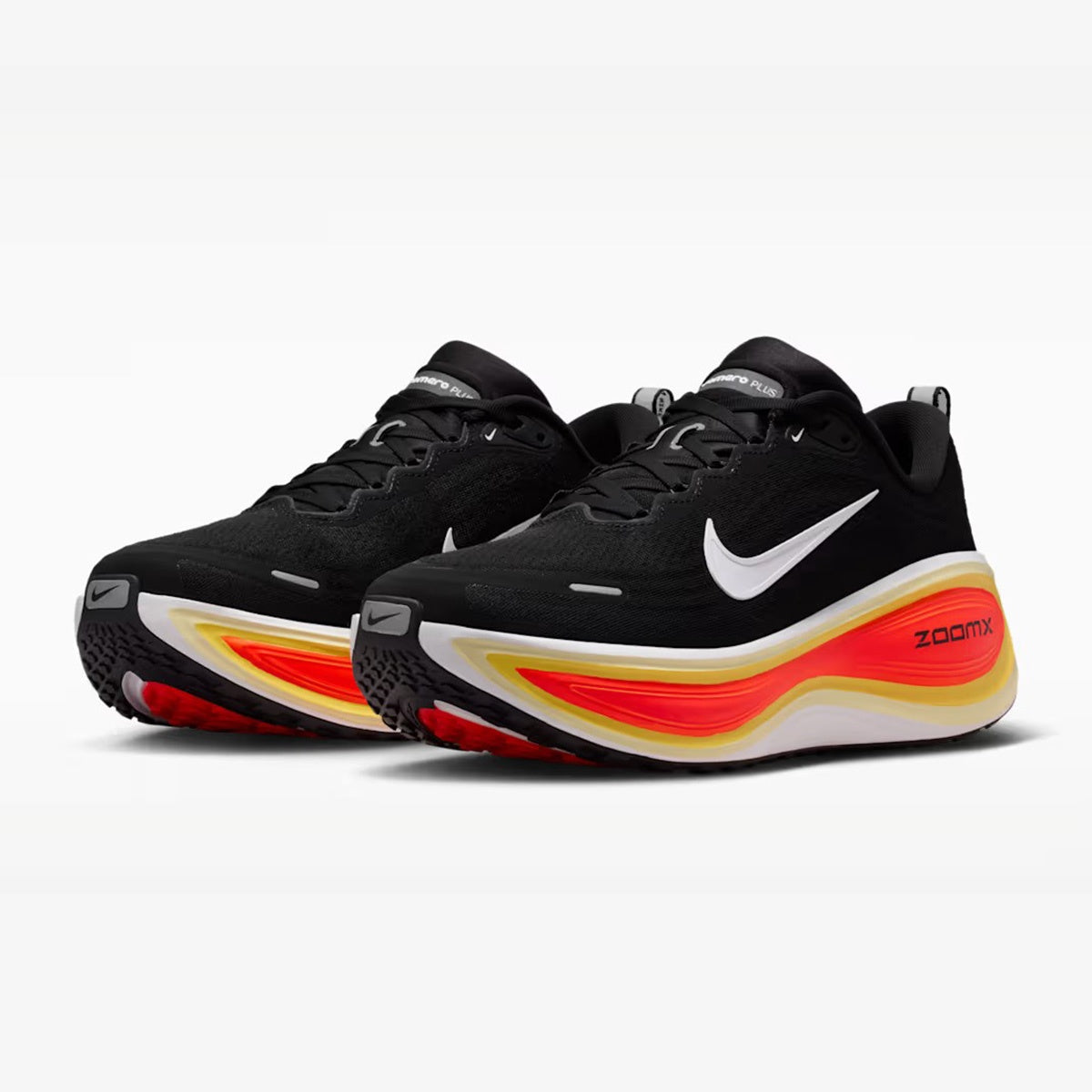 Nike Vomero Plus 'Black Bright Crimson White'
