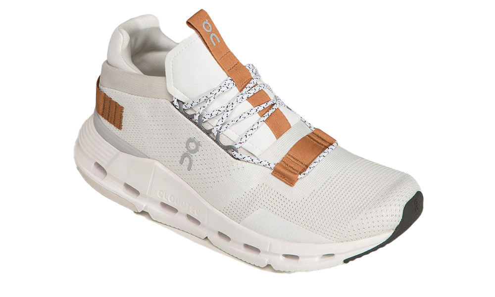 ON RUNNING Cloudnova sneakers "White Brown"