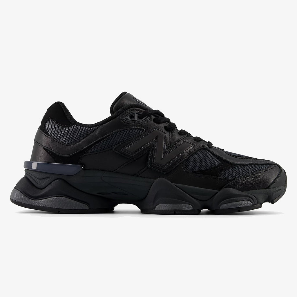 New Balance 9060 'Triple Black Leather'