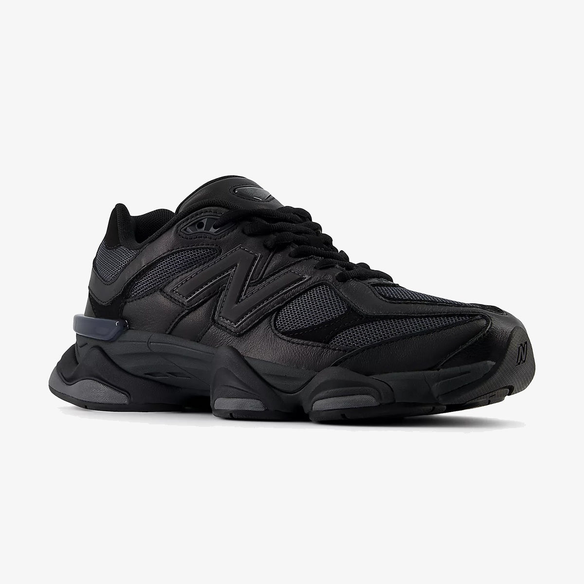 New Balance 9060 'Triple Black Leather'